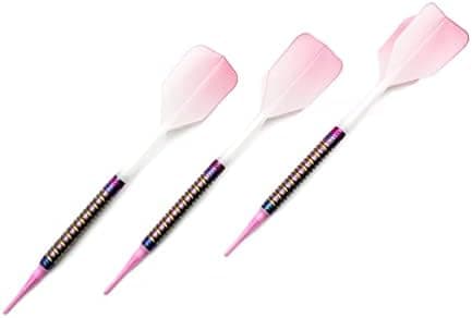 CUESOUL Green/Pink/Blue GEMS Stone Tungstendart mit 90% Tungsten und Gradient Farben für Profis ROST Flights 19g/20g