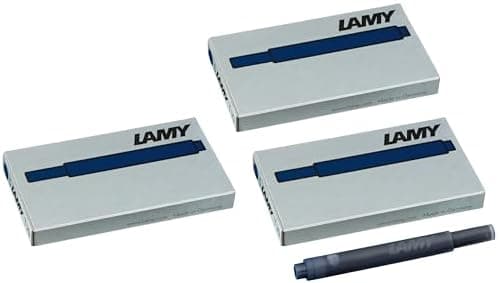 LAMY T10 2er Set löschbare Tintenpatronen mit großem Tintenvorrat - für Professionellen - Ideal für Schreibarbeit im Bür