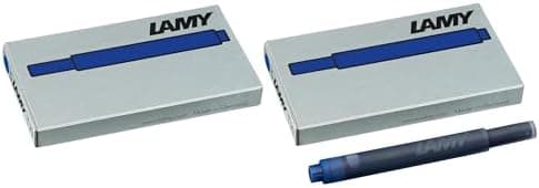 LAMY T10 2er Set löschbare Tintenpatronen mit großem Tintenvorrat - für Professionellen - Ideal für Schreibarbeit im Bür