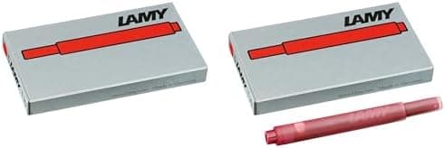 LAMY T10 2er Set löschbare Tintenpatronen mit großem Tintenvorrat - für Professionellen - Ideal für Schreibarbeit im Bür