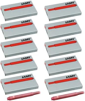 LAMY T10 2er Set löschbare Tintenpatronen mit großem Tintenvorrat - für Professionellen - Ideal für Schreibarbeit im Bür