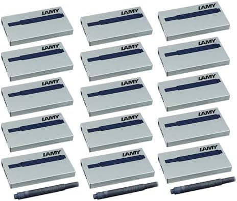 LAMY T10 2er Set löschbare Tintenpatronen mit großem Tintenvorrat - für Professionellen - Ideal für Schreibarbeit im Bür
