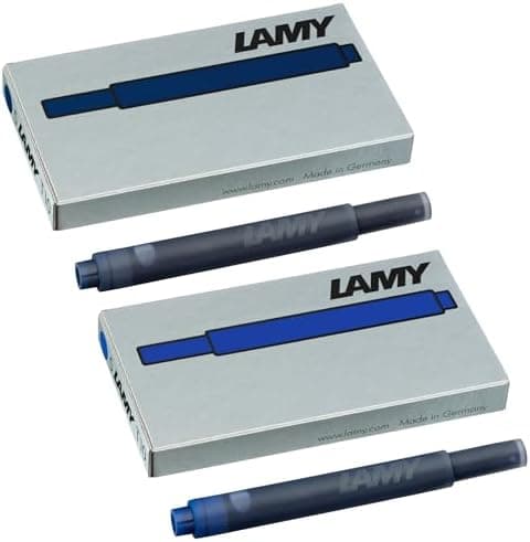 LAMY T10 2er Set löschbare Tintenpatronen mit großem Tintenvorrat - für Professionellen - Ideal für Schreibarbeit im Bür