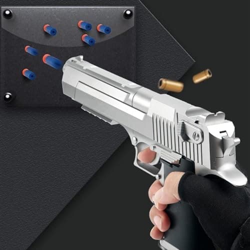 Sicherheitstraining mit Spielzeug Pistole - Soft Foam Blaster Toy für 14+