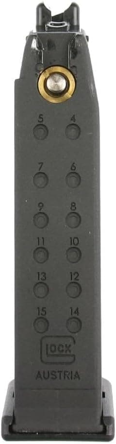 Umarex Airsoft Magazin 6 mm Kaliber, 20 Schuss Kapazität, Softair Waffen Zubehör Pistolen