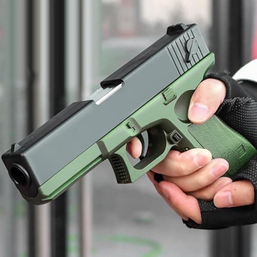 Sicherheits-Schaumstoff-Blaster Toy Gun für 14+, Soft Foam Bullet Blaster Toy zur Sicherheitstraining-Simulation, Schaum