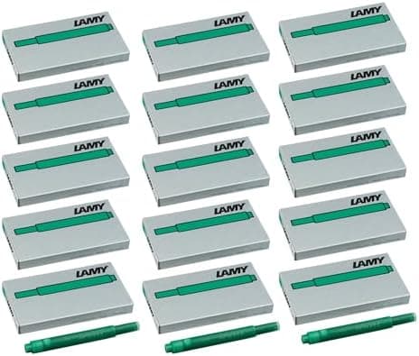 LAMY T10 2er Set löschbare Tintenpatronen mit großem Tintenvorrat - für Professionellen - Ideal für Schreibarbeit im Bür