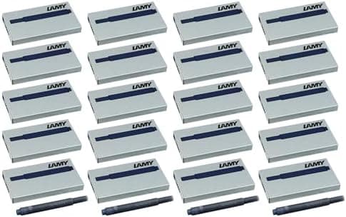 LAMY T10 2er Set löschbare Tintenpatronen mit großem Tintenvorrat - für Professionellen - Ideal für Schreibarbeit im Bür
