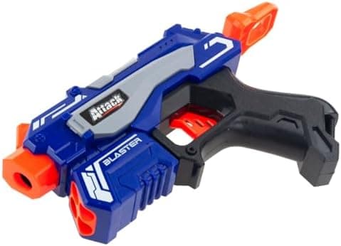 Nerf-Pistole mit 8 Schaumstoffgeschossen für Kinder
| Spielzeugpistole mit Schaumstoffgeschossen zur Zielschockierung
|