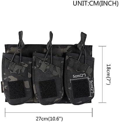 EXCELLENT ELITE SPANKER Magazintasche für Schützen Magazin-Typ Single/Double/Triple Hochwertige Sicherheitsfunktion