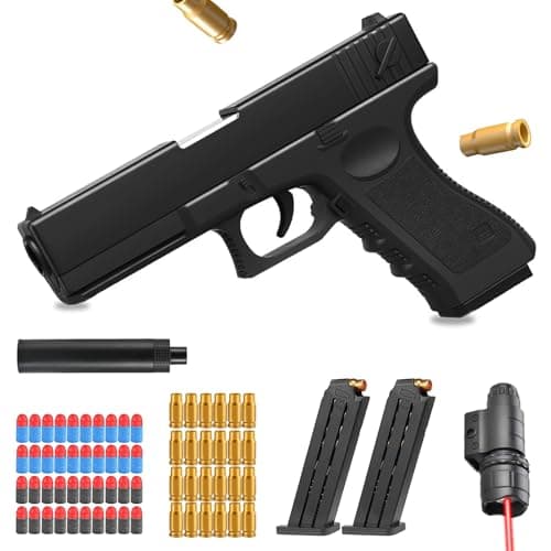 Sicherheitstraining mit Spielzeug Pistole - Soft Foam Blaster Toy für 14+