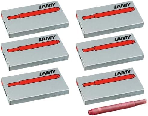 LAMY T10 2er Set löschbare Tintenpatronen mit großem Tintenvorrat - für Professionellen - Ideal für Schreibarbeit im Bür