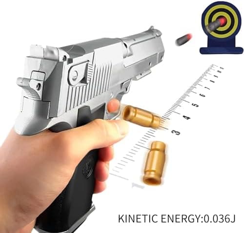 Sicherheitstraining mit Spielzeug Pistole - Soft Foam Blaster Toy für 14+