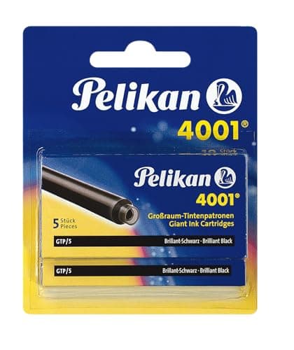 Pelikan Tintenpatronen 4001 königsblau - 20 Stück Etui´S mit Großraum-Patronen