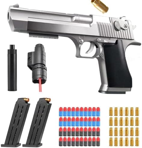 Sicherheitstraining mit Spielzeug Pistole - Soft Foam Blaster Toy für 14+