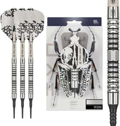 Target Darts EXO Edition - Professionelle Soft Tip Darts, Pixel Tip mit Pro Grip Schäfte für Erwachsene, Ideal für Wettb