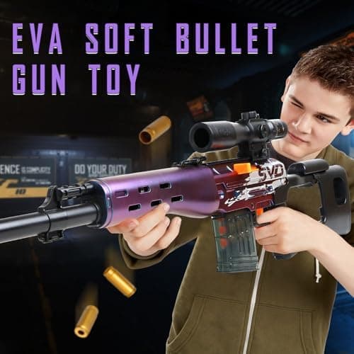 Spielzeug Pistole Kinder + Farbwechselnde Kinder Spielzeugwaffen + Schaumstoff-Blaster Pistole + Toy Guns with Soft Foam