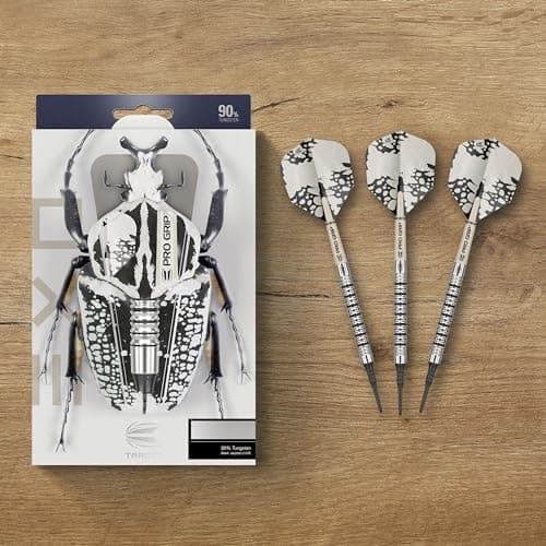 Target Darts EXO Edition - Professionelle Soft Tip Darts, Pixel Tip mit Pro Grip Schäfte für Erwachsene, Ideal für Wettb