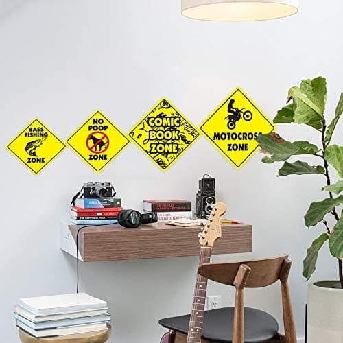 Skeet Crossing Sign Zone Xing - Indoor/Outdoor - 30,5 cm hoch Schützensehen Schrotflinte