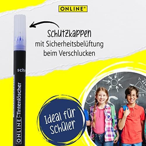 ONLINE Kompatible LAMY Tintenpatronen blau, Universal Patrice, löschbar, für Füllhalter & Tintenroller - Vorteilspack Ko