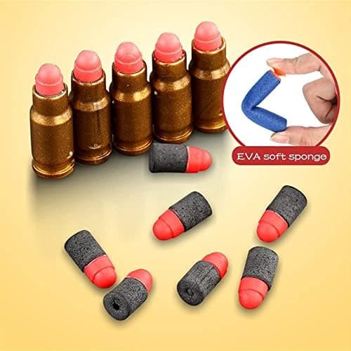 Schaumstoff Munition voor Kinder-Spiele - 100 Stück für Jungen und Mädchen