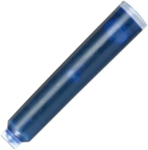 STABILO Tintenpatronen zum Nachfüllen - Blau (Löscher) - 12er Pack - Nachfüllpatronen